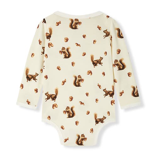 Milkbarn Luxe Stretch Long Sleeve One Piece In Multi