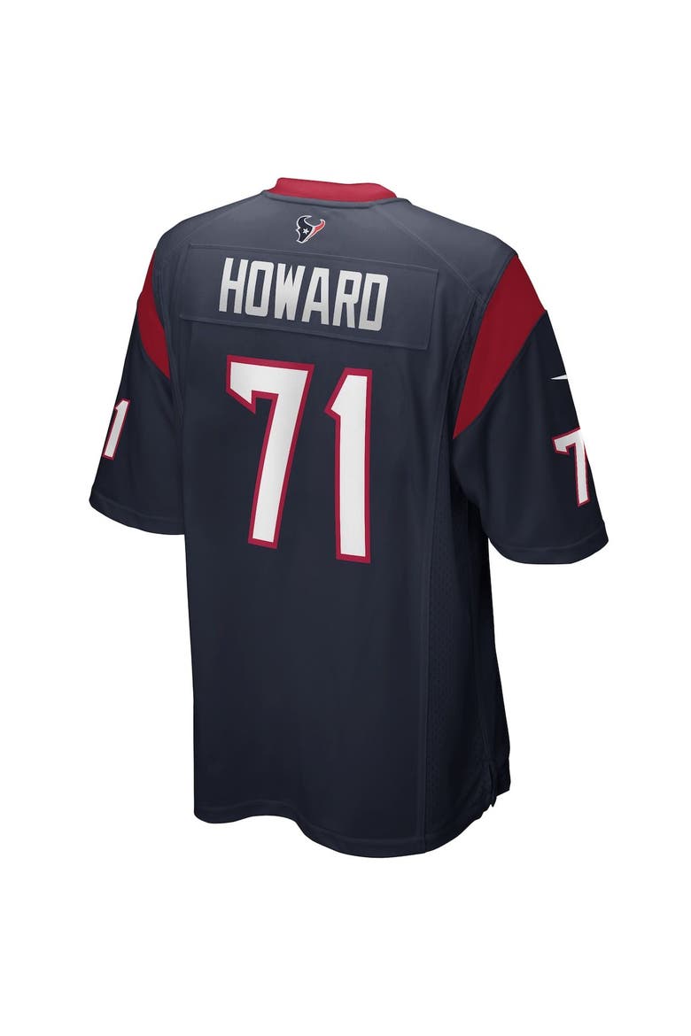 Men's Houston Texans Tytus Howard Nike Navy Game Player Jersey, Alternate, color, Navy