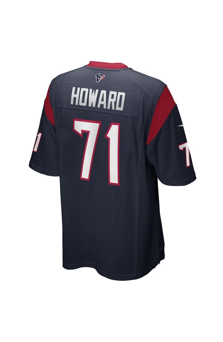 Nike Men's Houston Texans Tytus Howard Nike Navy Game Player Jersey, Alternate, color, Navy