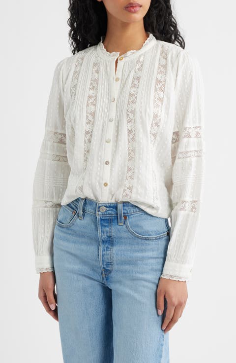 Lal Lace Cotton Top