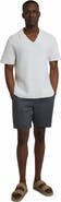 Onia Cotton Crochet Johnny Collar Polo