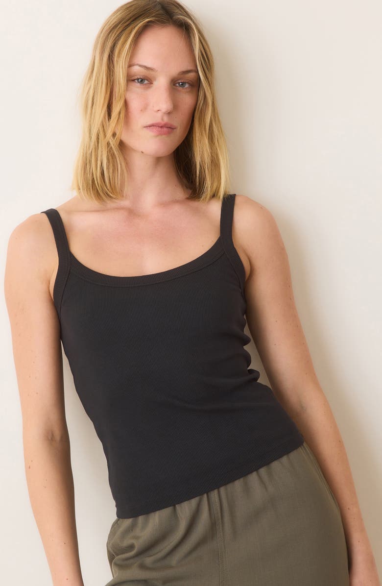 Marine Layer Lexi Sun-In Crop Rib Camisole, Alternate, color,