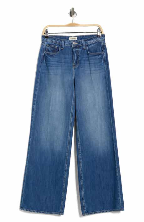 L'AGENCE Alicent High Waist Wide Leg Jeans