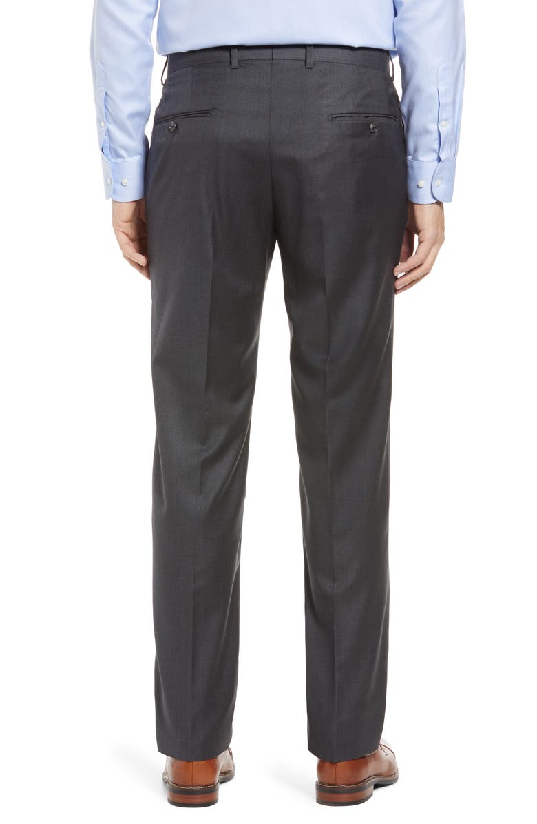 Heritage Gold Honeyway Flat Front Pants, Alternate, color, Charcoal