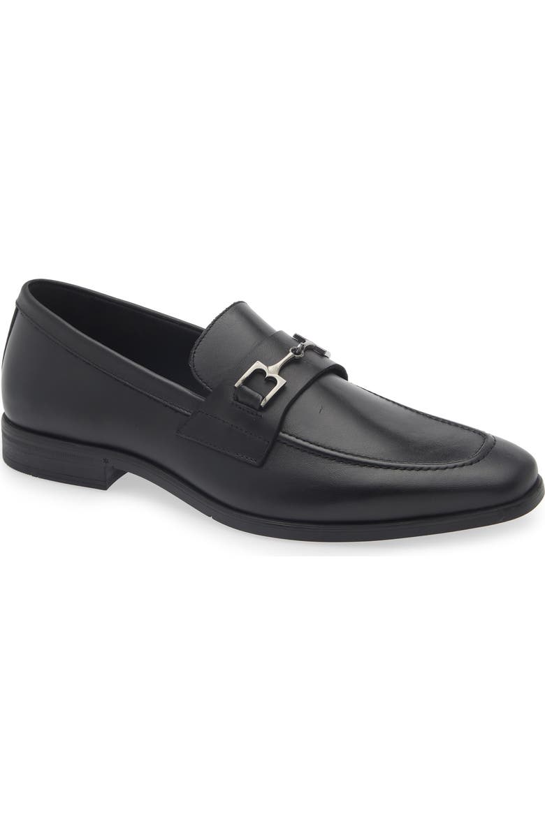 Bruno Magli Pacoal Bit Loafer, Main, color, Black Leather