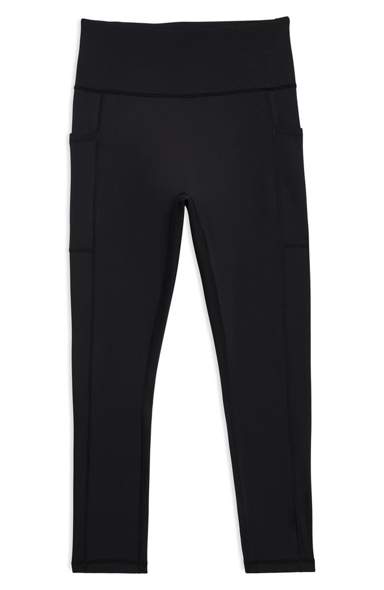 TomboyX High Waist Pocket Three-Quarter Leggings, Alternate, color,