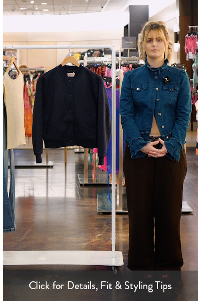 Corbet Quilted Bomber Jacket video