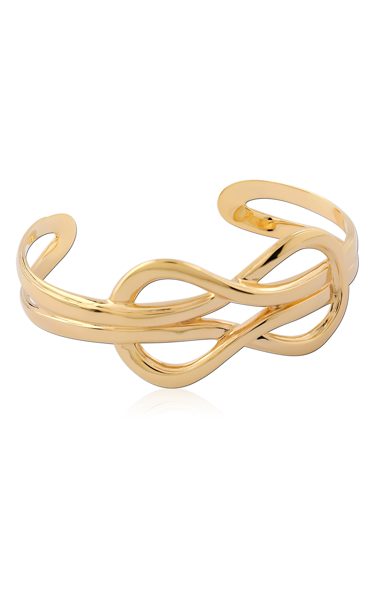 Astor & Orion Hecate's Knot Cuff, Main, color, Gold