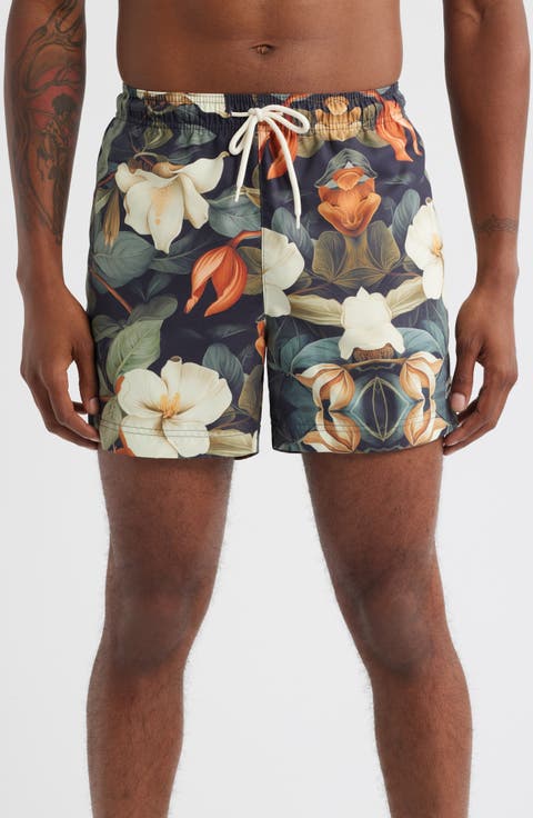 Flores Floral Swim Trunks