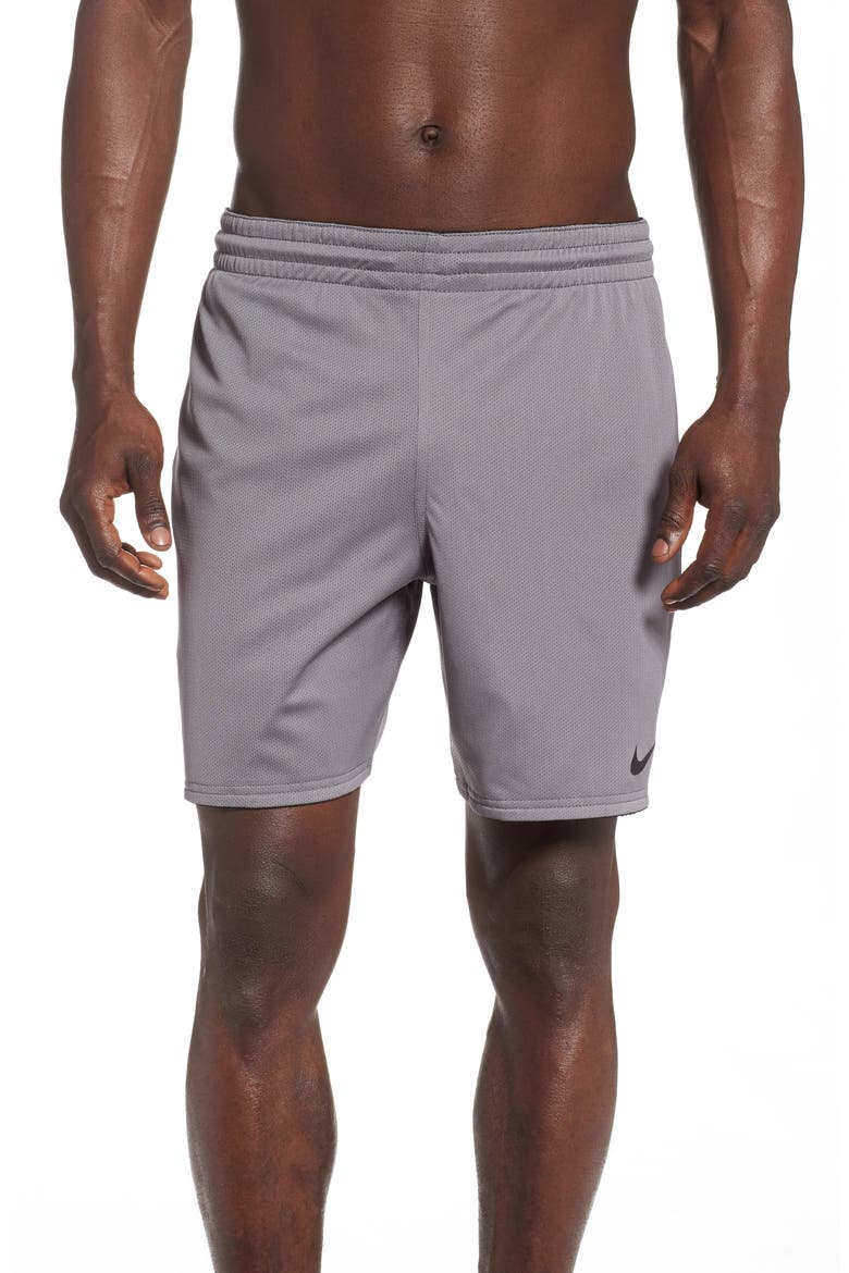 Camo Mesh Reversible Volley Shorts, Alternate, color, BLACK