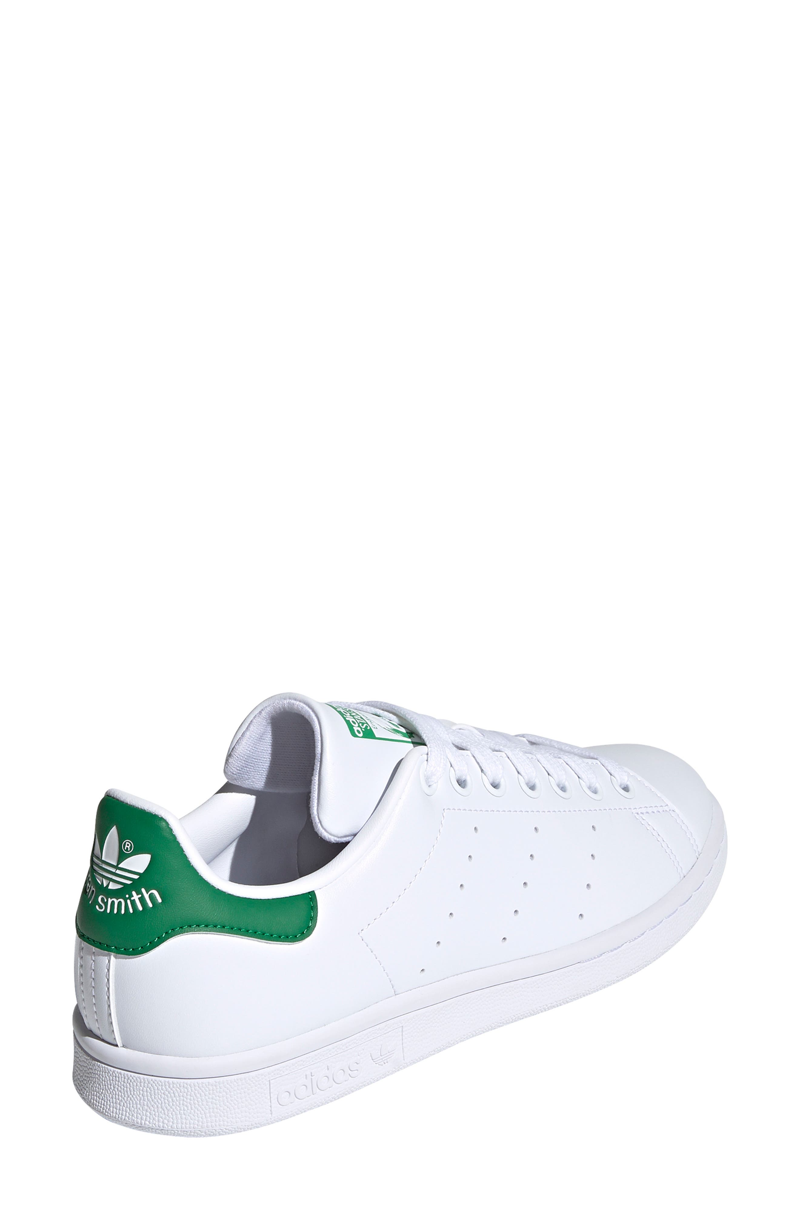 adidas Primegreen Stan Smith Sneaker, Alternate, color, White/ Green/ White