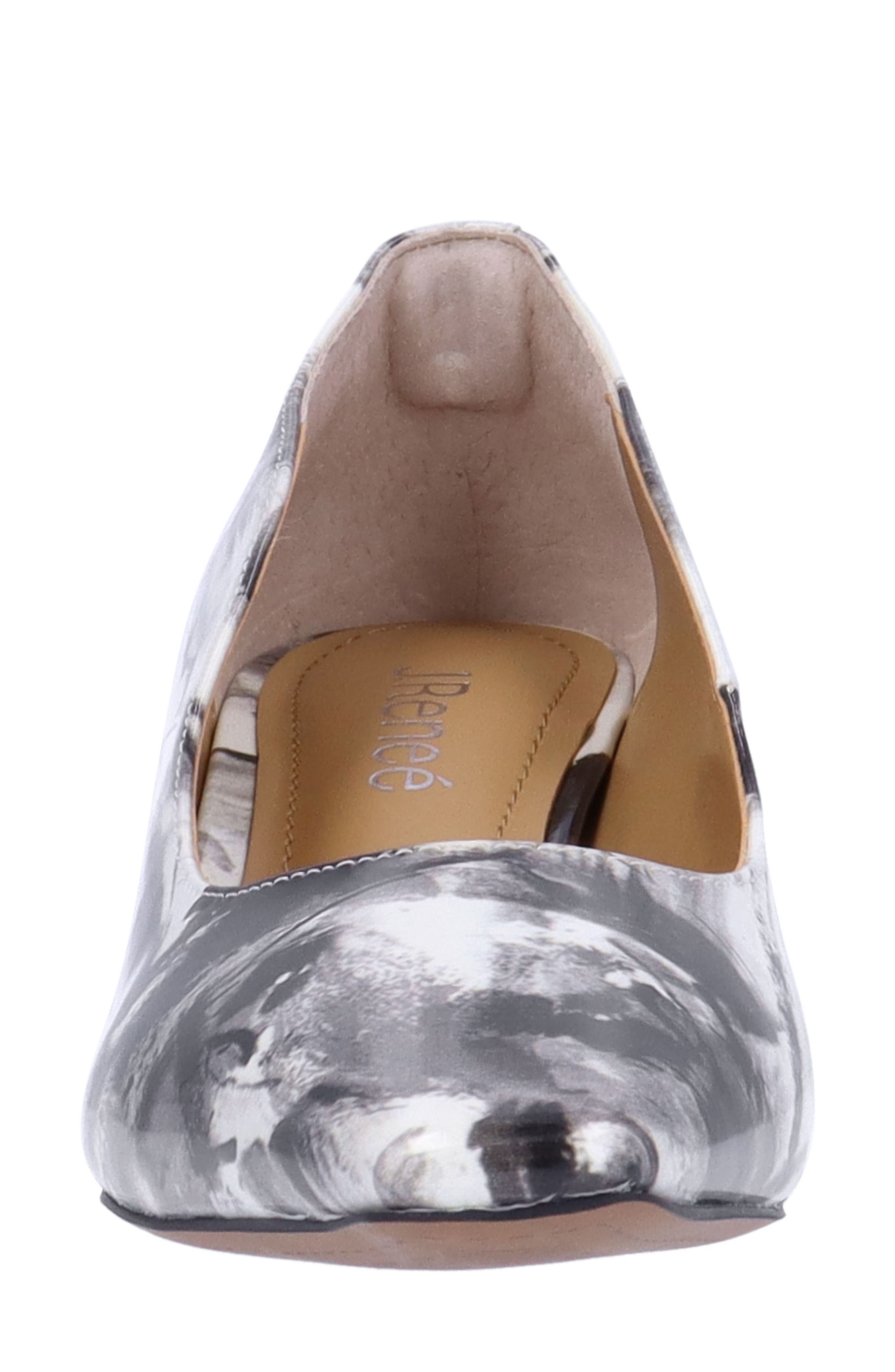 J. Reneé Lysandra Pump, Alternate, color, Black/ White