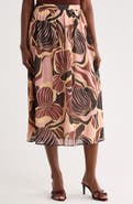 DR2 by Daniel Rainn Mosaic Floral Skirt