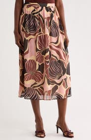 DR2 by Daniel Rainn Mosaic Floral Skirt