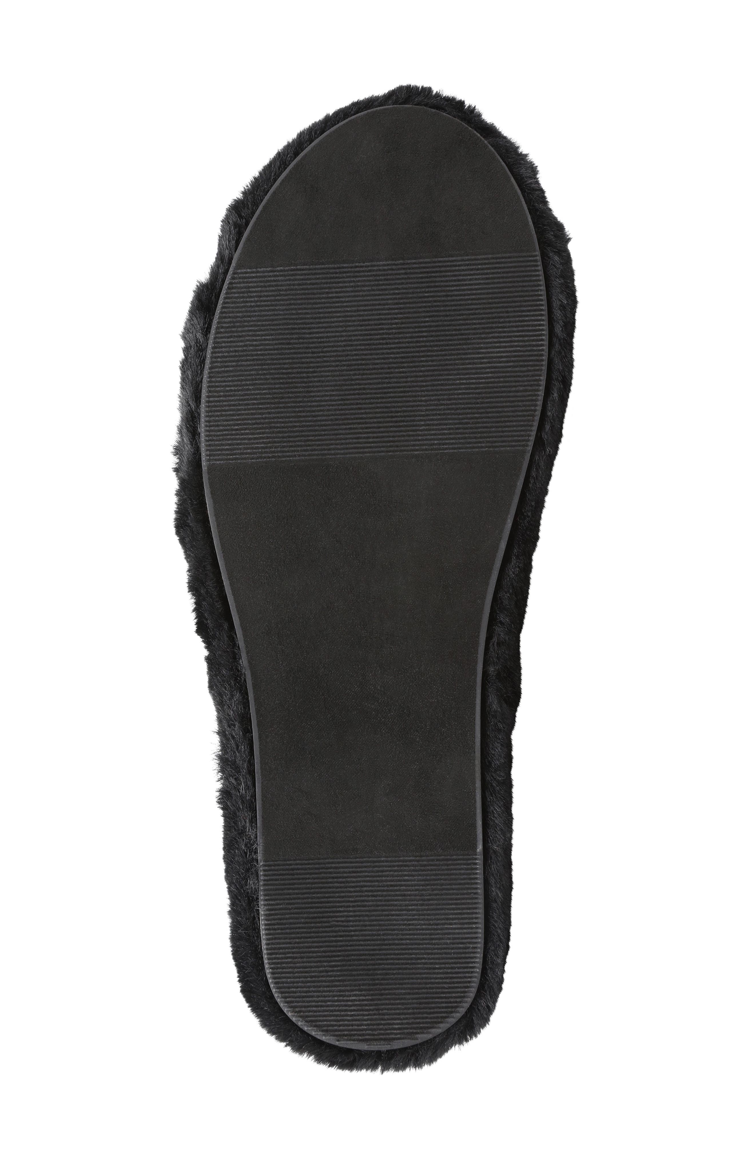 BCBGeneration Soffi Faux Fur Slingback Slipper, Alternate, color, 