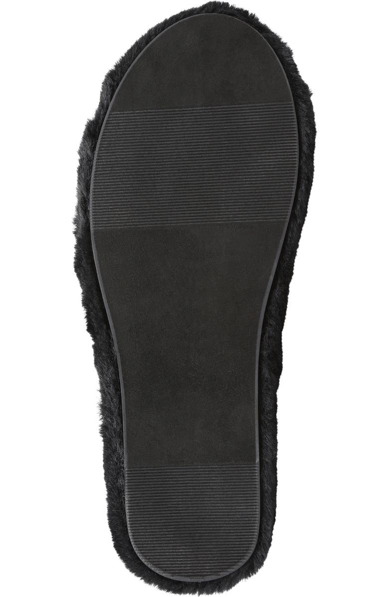 BCBGeneration Soffi Faux Fur Slingback Slipper, Alternate, color,