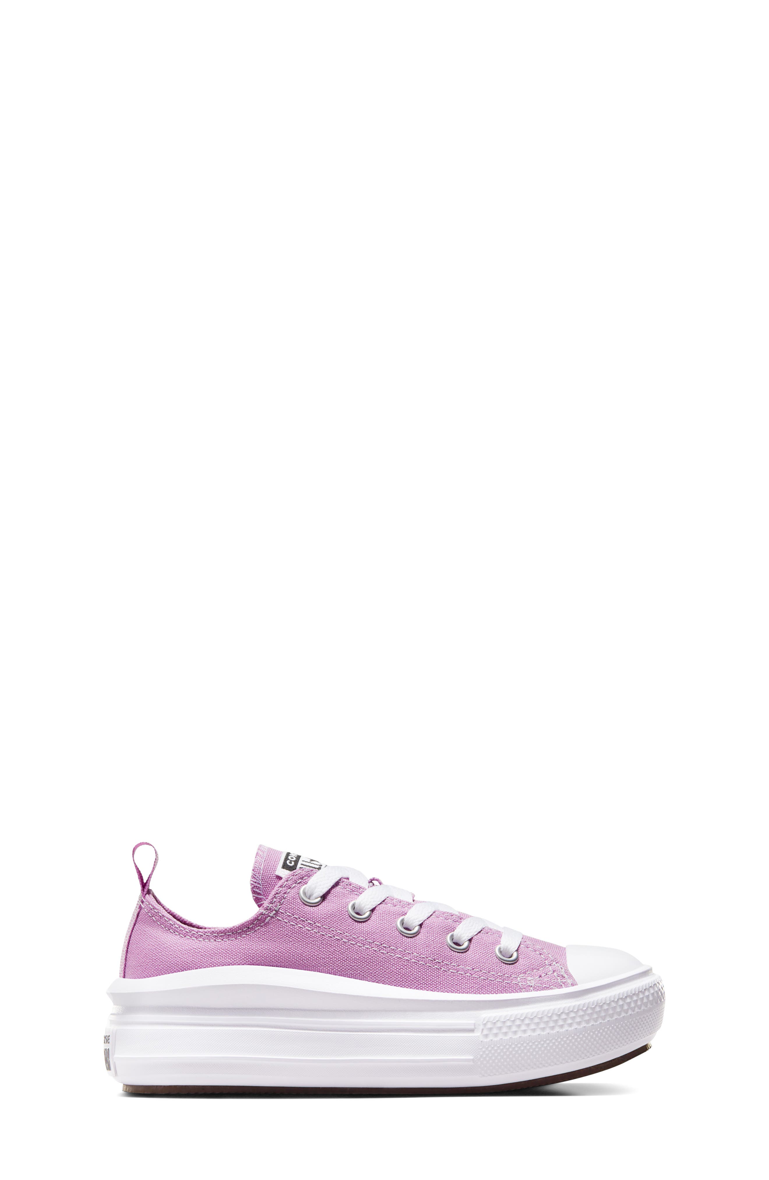 Converse Kids' Chuck Taylor<sup>®</sup> All Star<sup>®</sup> Move Platform Oxford Sneaker, Alternate, color, Classic Amethyst/ White