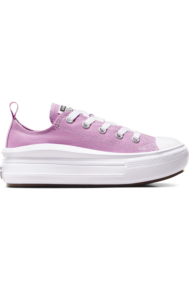 Converse Kids' Chuck Taylor<sup>®</sup> All Star<sup>®</sup> Move Platform Oxford Sneaker, Alternate, color, Classic Amethyst/ White