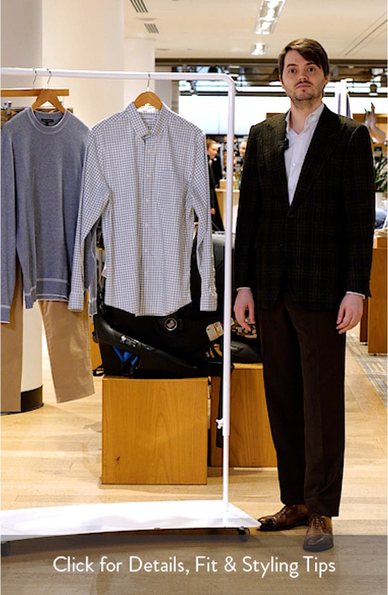 Payne Grid Check Button-Down Shirt, sales video thumbnail