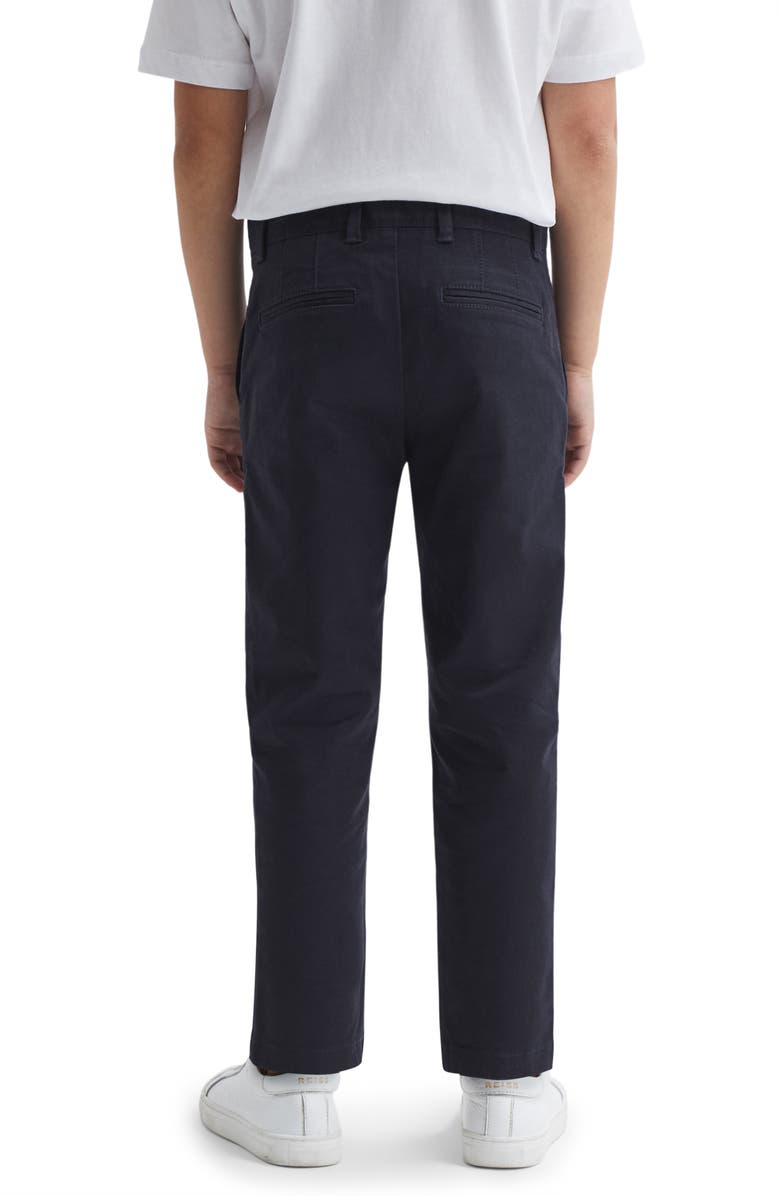 Reiss Kids
 Pitch Stretch Cotton Pants, Alternate, color, Navy