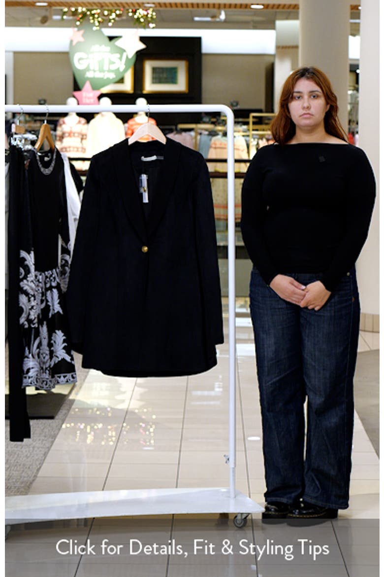 Esther Shawl Collar Velvet Jacket video