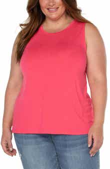 Liverpool Los Angeles Scoop Neck Jersey Tank