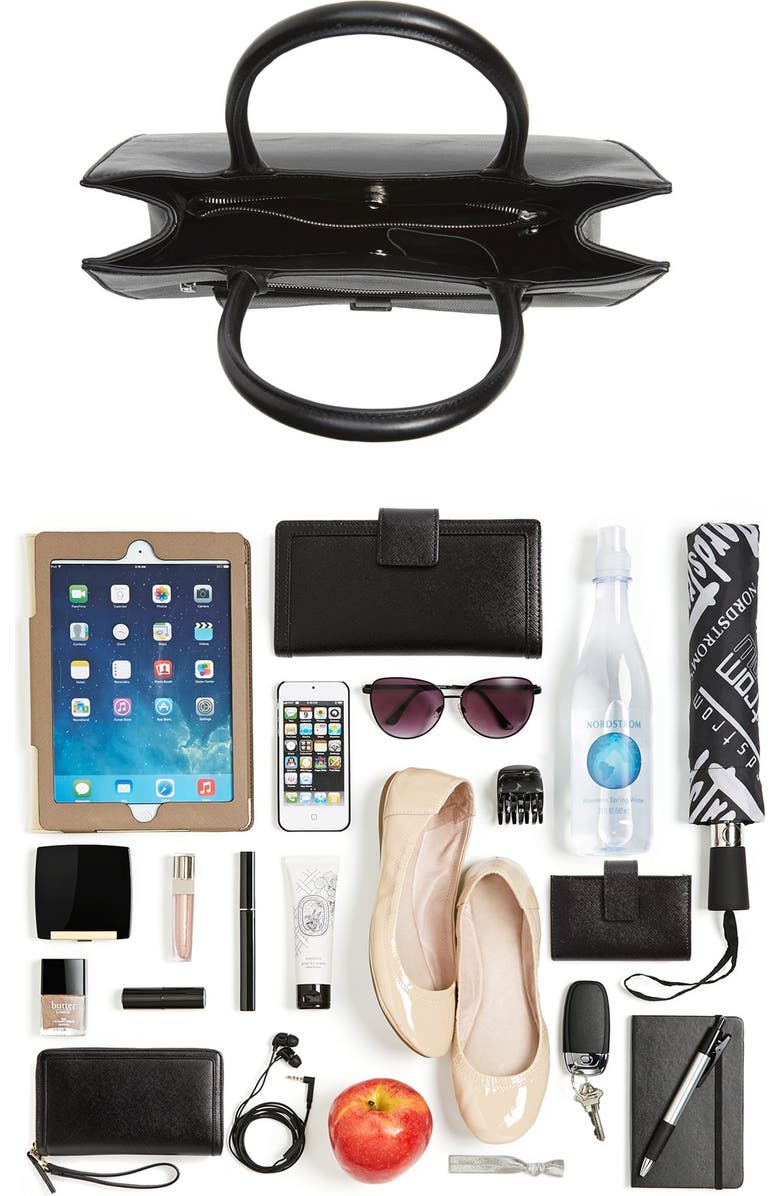 Halogen<sup>®</sup> 'Belltown' Leather Tote, Alternate, color,