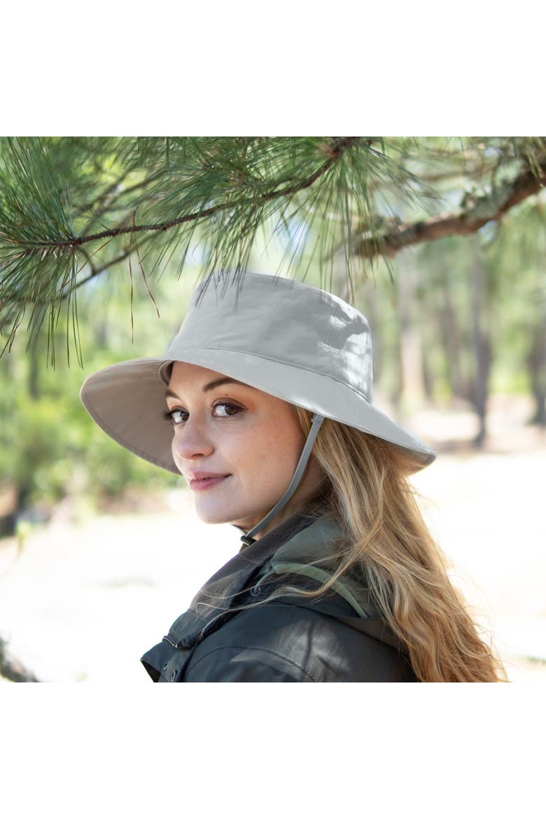 Kara Women's Water Proof Bucket Hat, Alternate, color, Light Grey