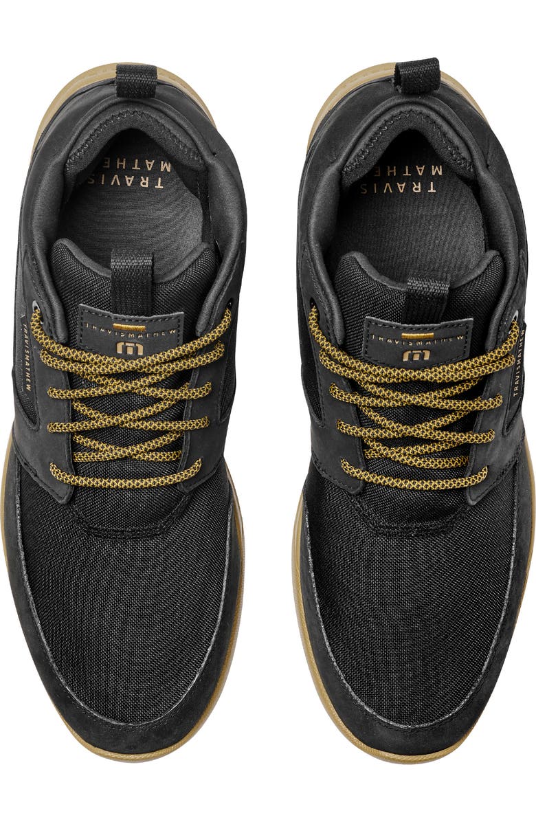 TravisMathew The Daily Ranger Sneaker, Alternate, color, Black/ Gum