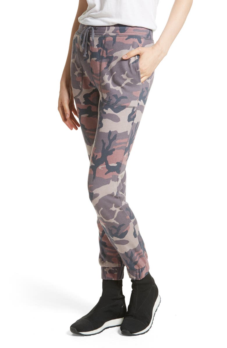Free People Camo Jogger Pants, Main, color, 