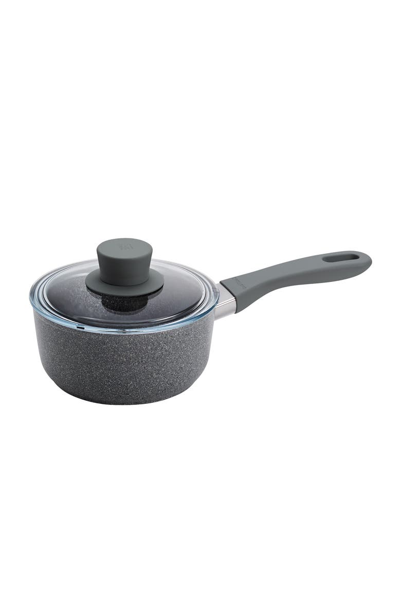 Parma Plus 1.5-Quart Saucepan with Lid, Main, color, GREY