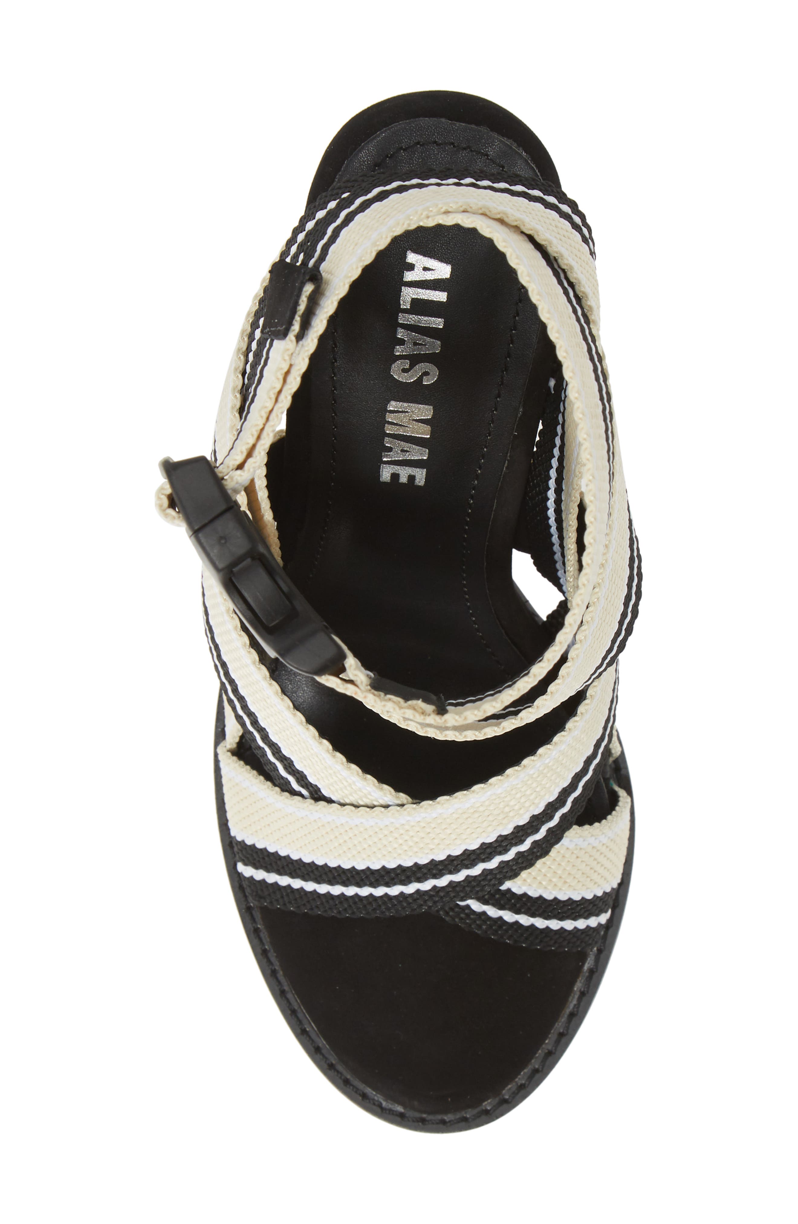 Alias Mae Woven Strappy Sandal, Alternate, color, 