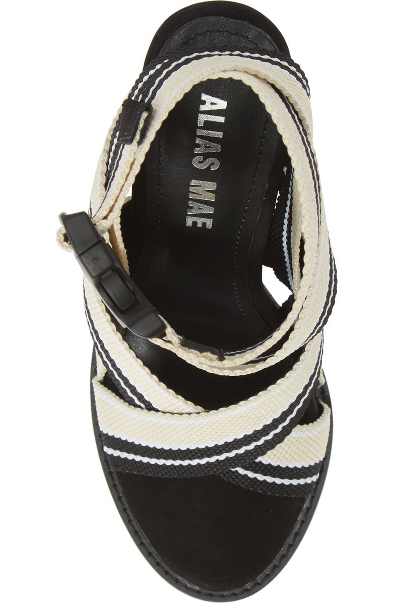 Alias Mae Woven Strappy Sandal, Alternate, color,