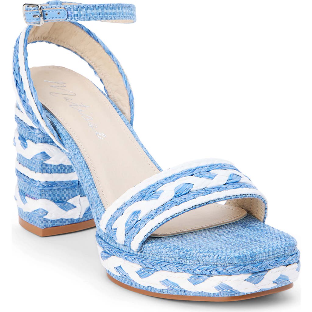 Matisse Lyla Ankle Strap Sandal In Marine Blue