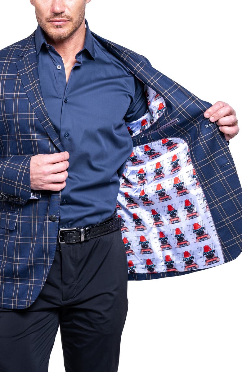 Maceoo Socrate Evo Ascension2132 Blazer, Alternate, color, Blue