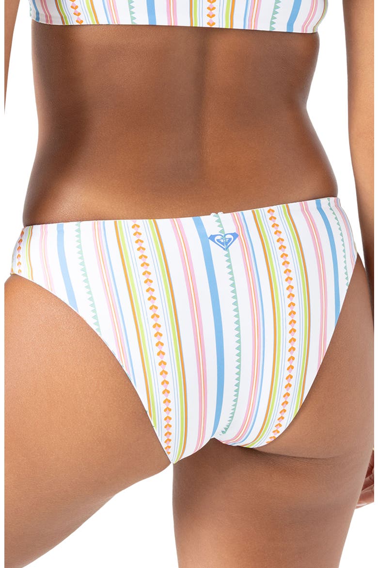 North Shore Reversible Hipster Bikini Bottoms, Alternate, color, WHITE MULTI