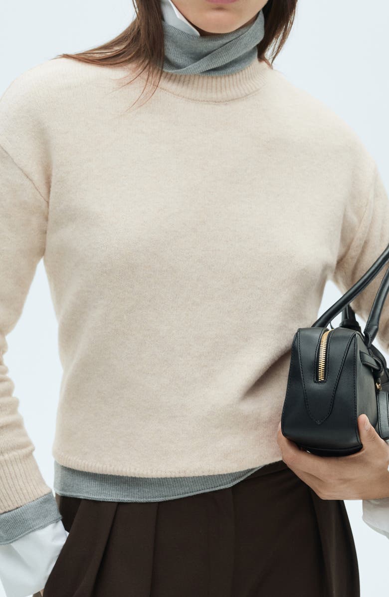 MANGO Mariano Crewneck Sweater, Main, color,