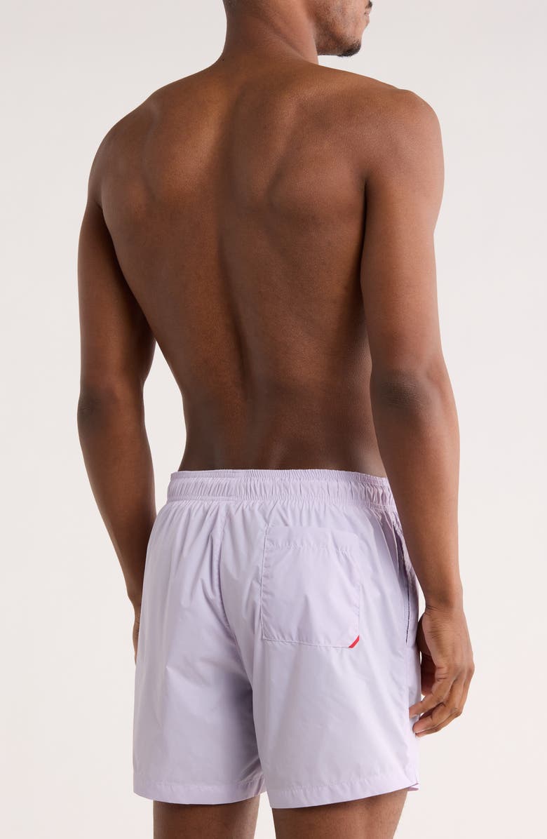 BOSS Haiti Swim Trunks, Alternate, color, Open Purple