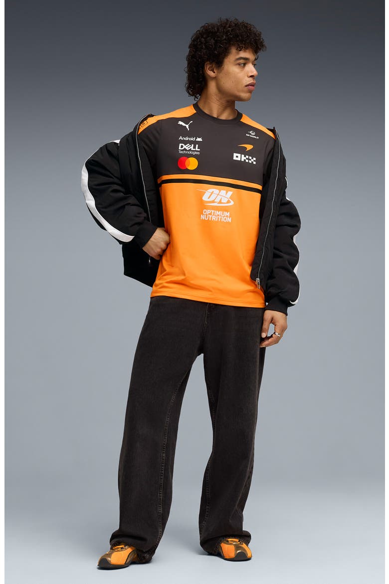 McLaren Replica Graphic T-Shirt, Alternate, color, PAPAYA
