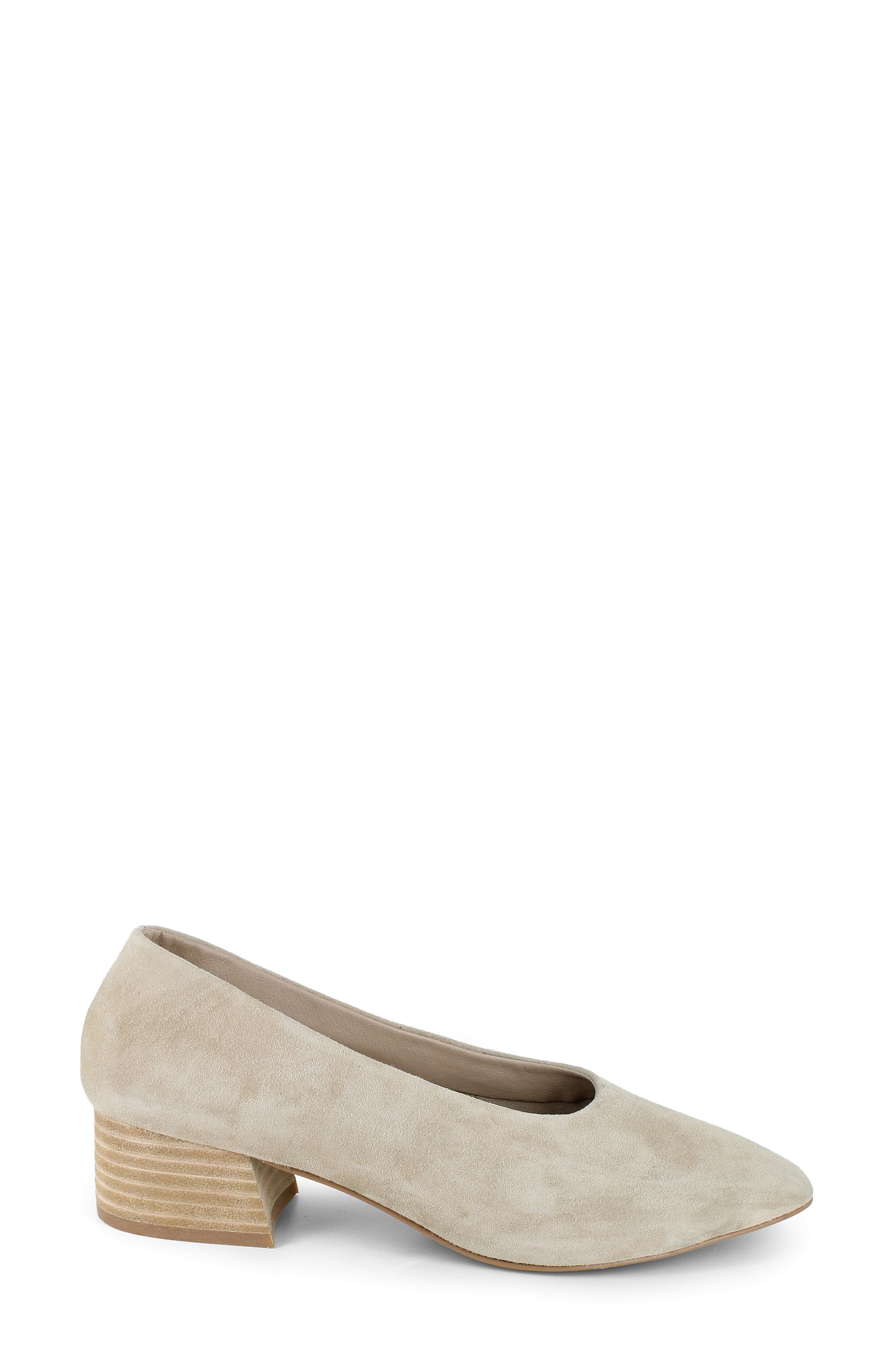 Olivia Leather Pump, Alternate, color, ERMINE