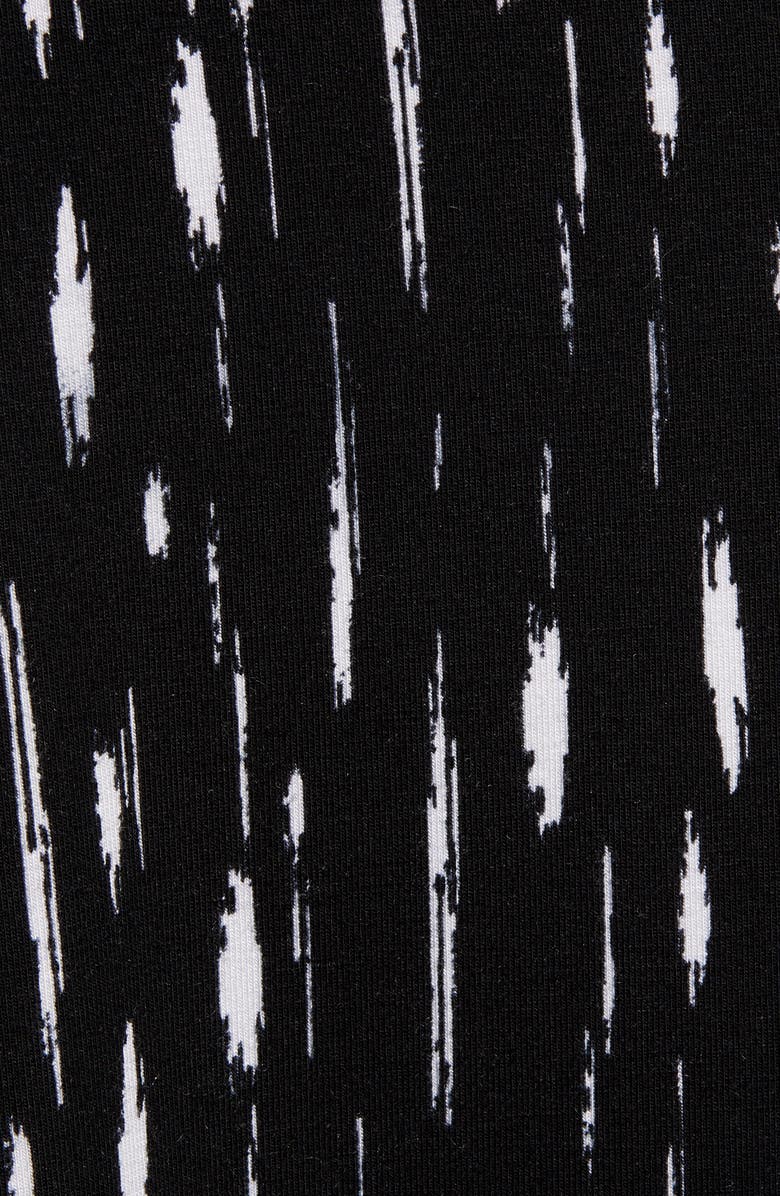 Loveappella Roll Top Print Maxi Skirt, Alternate, color, 