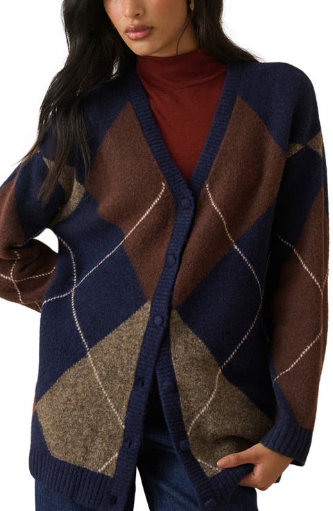Argyle Cardigan