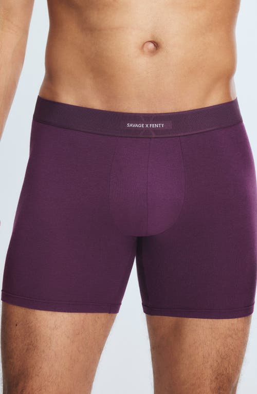 Savage X Fenty Boxer Briefs In Purple