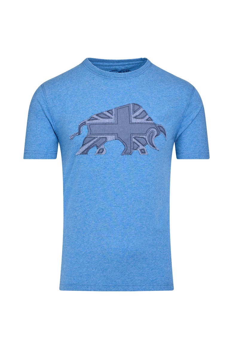 Union Jack Bull T-Shirt, Alternate, color, Denim Blue