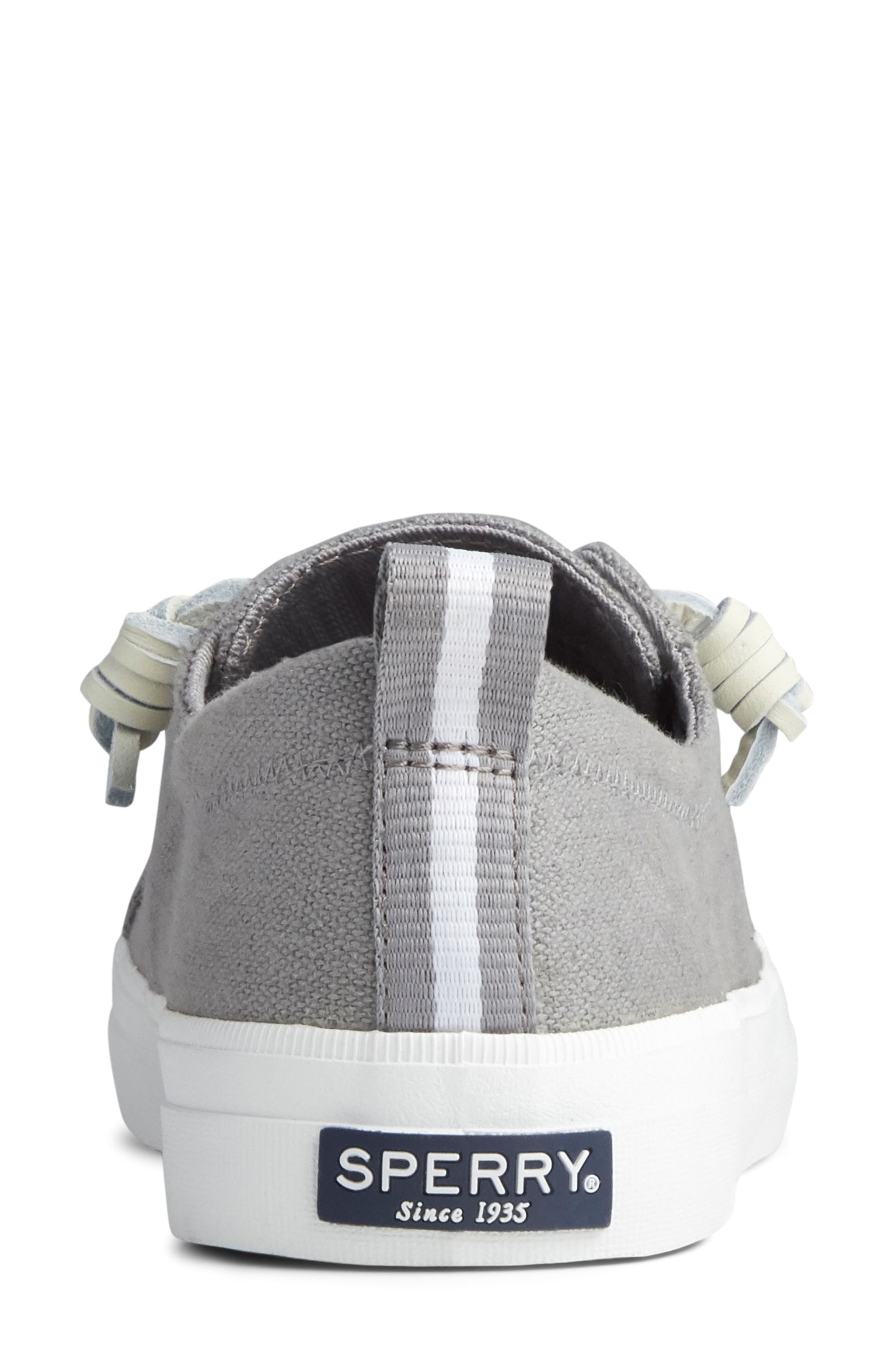 Sperry Crest Vibe Slip-On Sneaker, Alternate, color, Grey