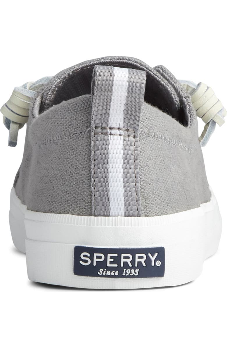 Sperry Crest Vibe Slip-On Sneaker, Alternate, color, Grey