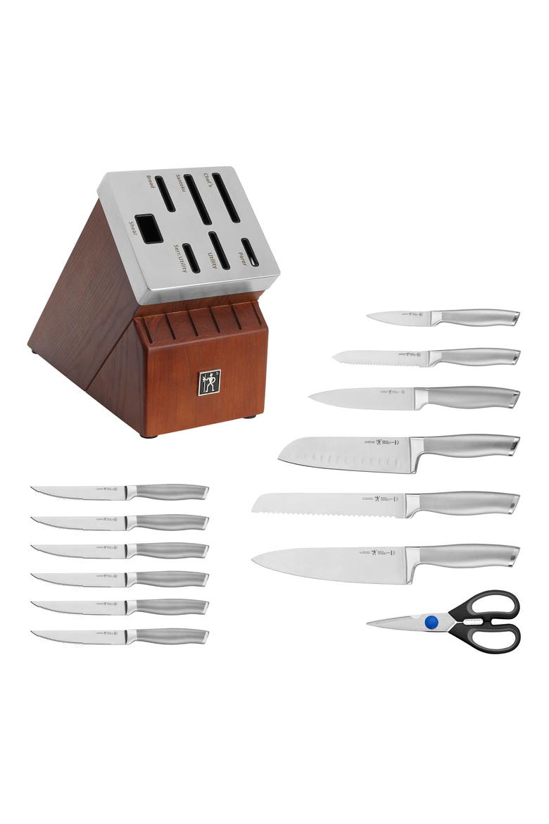 MODERNIST 14-PC SS KNIFE SET, Alternate, color, STAINLESS STEEL