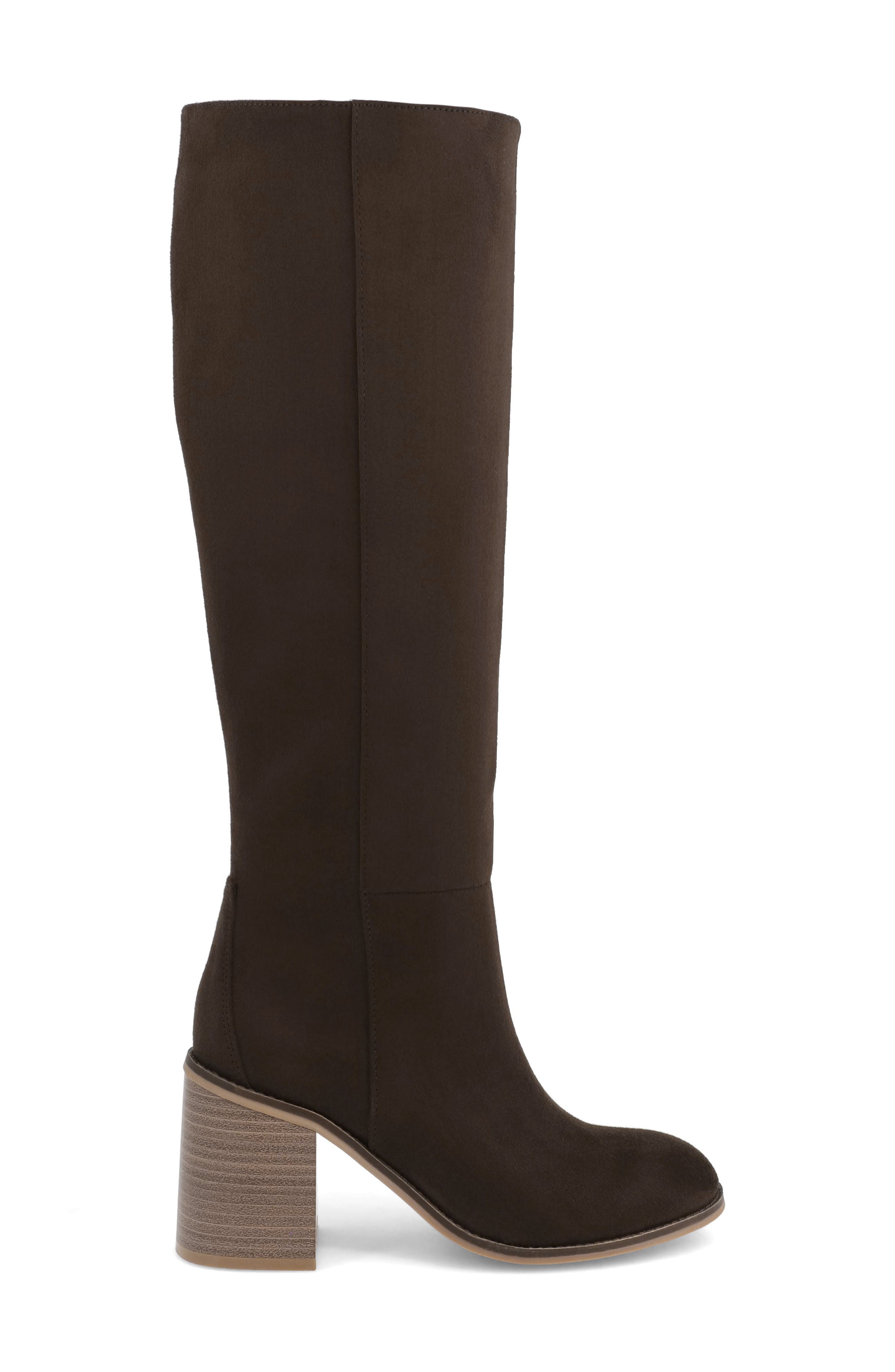 MIA Knee High Boot, Alternate, color, Chocolate
