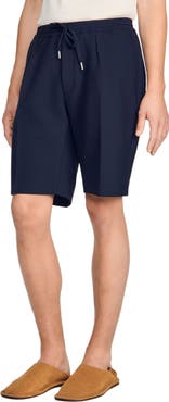 SANDRO Jersey Bermuda shorts