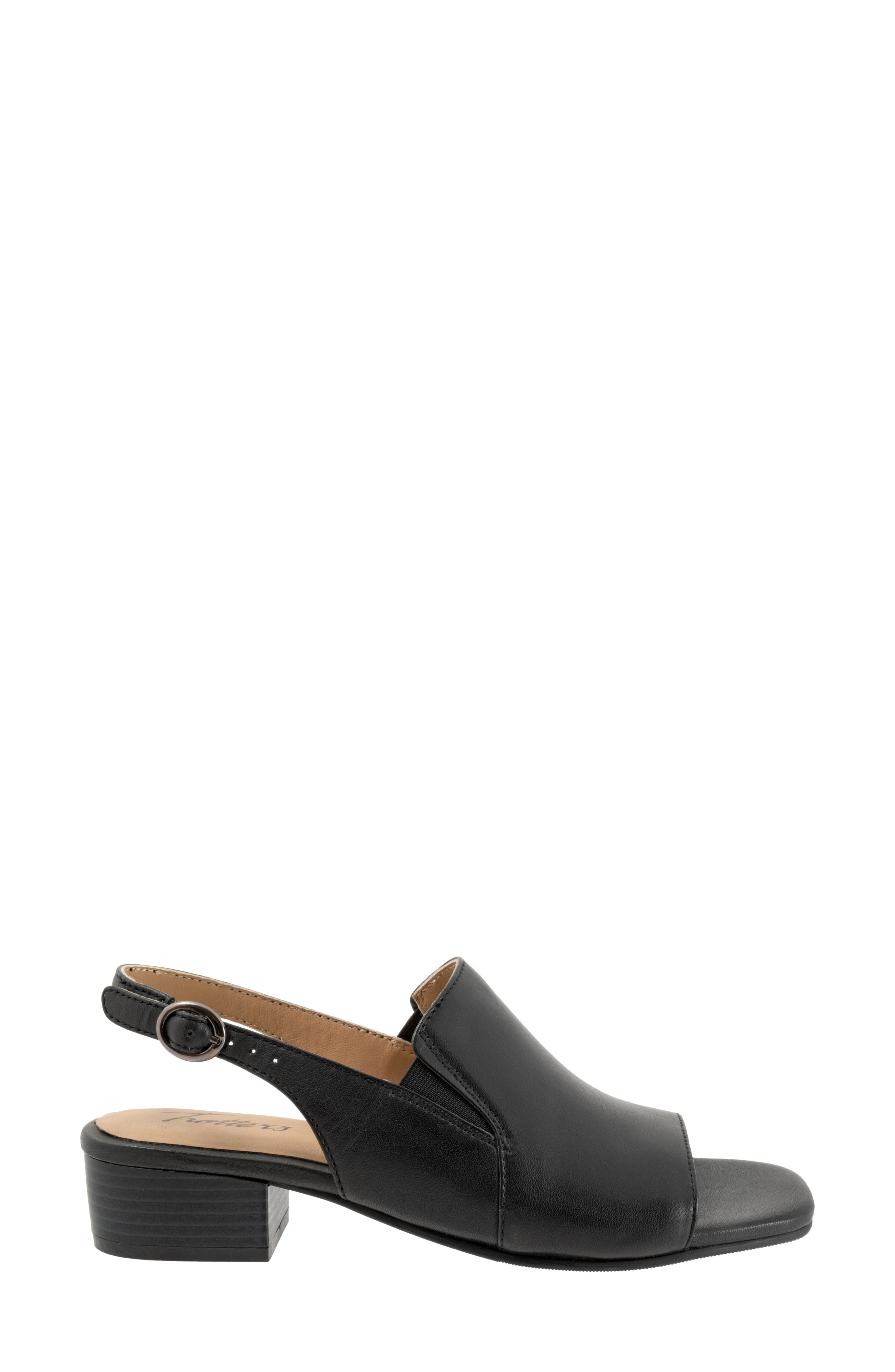 Trotters Nila Slingback Sandal, Alternate, color, Black